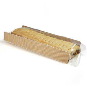 Hot 8" Pastry Roll with perforated film